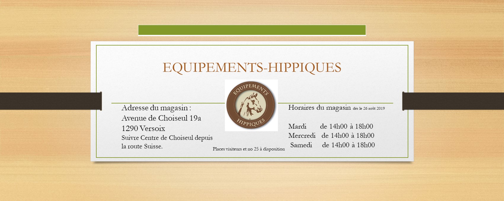 EQUIPEMENTS-HIPPIQUES